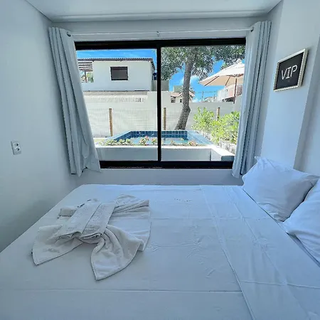 Flat Abril em Maracaípe - Piscina Privativa-3